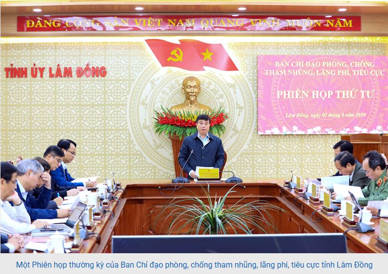 Lâm Đồng: Quyết liệt phòng ngừa, xử lý tham nhũng, lãng phí, tiêu cực